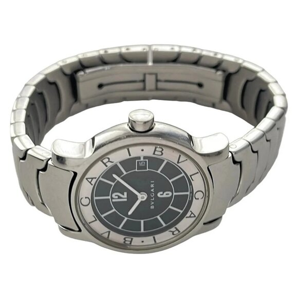 BVLGARI Solotempo ST29S D**** Silver Women's Wrist Watch - Picture 5 of 5